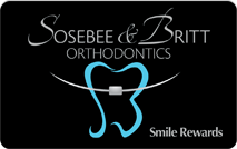 Sosebee & Britt Orthodontics - Reward Card